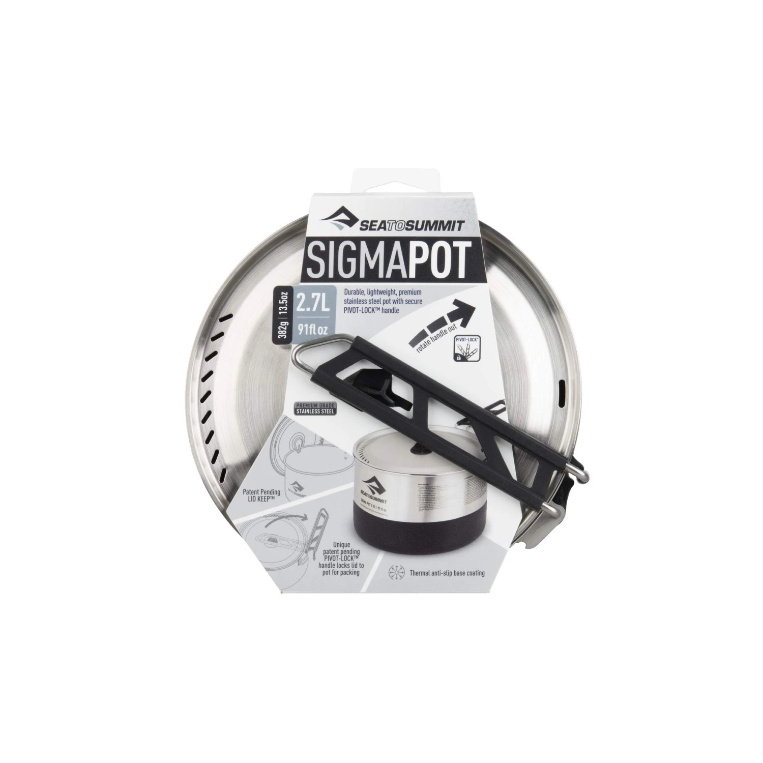 Sea To Summit SIGMA POT 2.7 LITER - Campinggeschirr 7 Sea To Summit SIGMA POT 2.7 LITER - Campinggeschirr – Bild 5