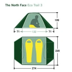 The North Face ECO TRAIL 3 - Kuppelzelt 23 The North Face ECO TRAIL 3 - Kuppelzelt -Primus Verkäufe 5637918392 dxkglye eco trail 3 the north face 24