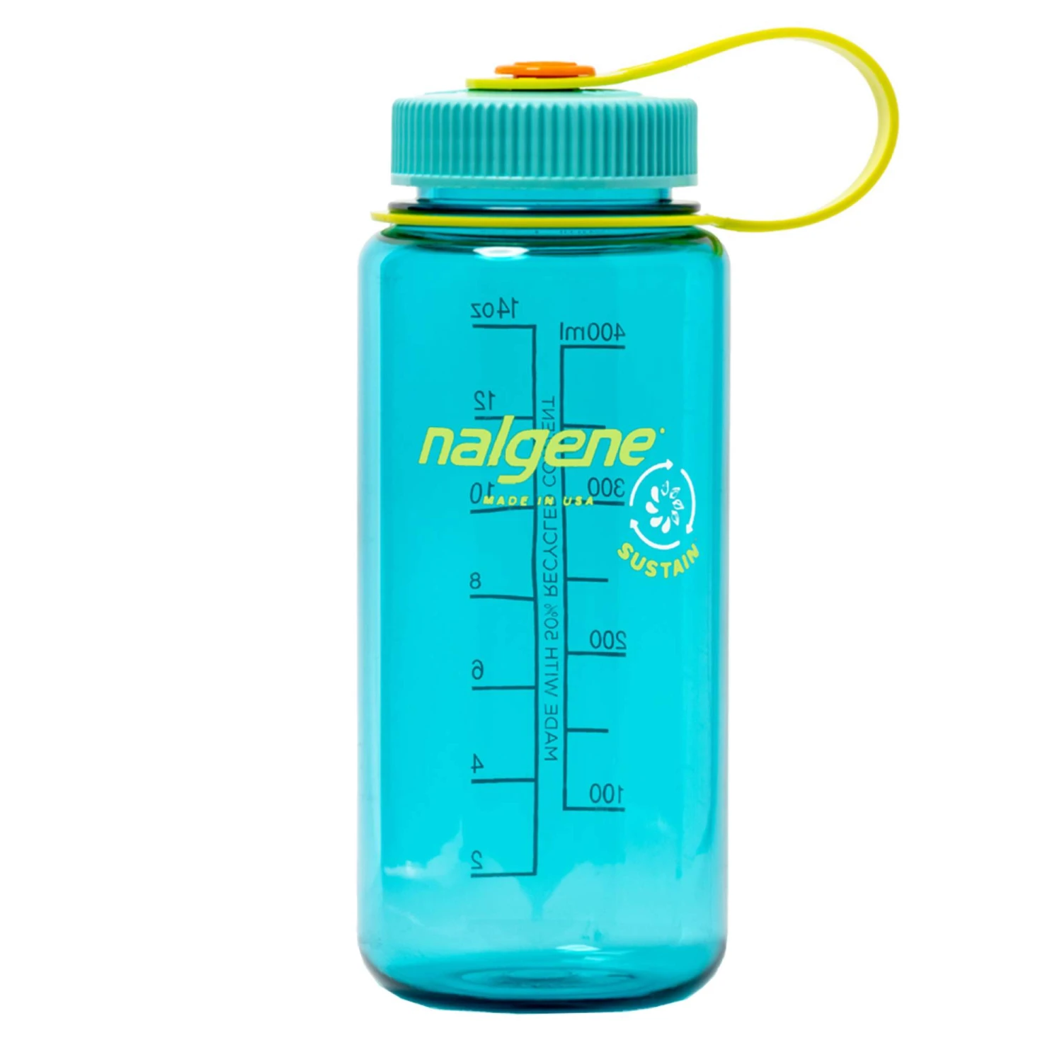 Nalgene WIDE MOUTH SUSTAIN 0,5 L CERULEAN - Trinkflasche 3 Nalgene WIDE MOUTH SUSTAIN 0,5 L CERULEAN - Trinkflasche