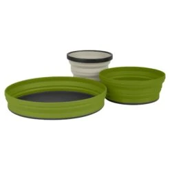 Sea To Summit X-SET: 3-PCE (X-MUG,X BOWL, X PLATE & STORAGE POUCH) - Campinggeschirr