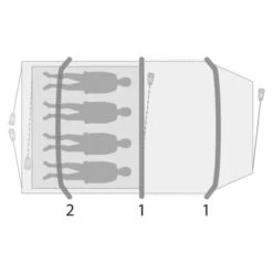 Outwell STARHILL 4A - Familienzelt 37 Outwell STARHILL 4A - Familienzelt -Primus Verkäufe 5638031667 q starhill 4a outwell 24