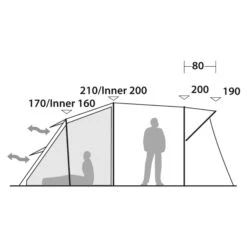 Robens WOLF MOON TC 5XP - Familienzelt -Primus Verkäufe 5638032237 i wolf moon tc 5xp robens 24