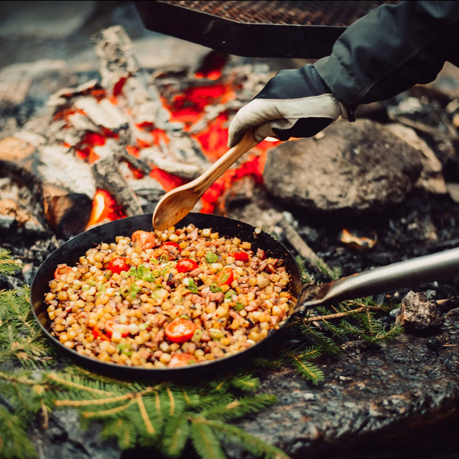 CAMPING FRYING PAN - Bratpfanne 7 CAMPING FRYING PAN - Bratpfanne – Bild 5