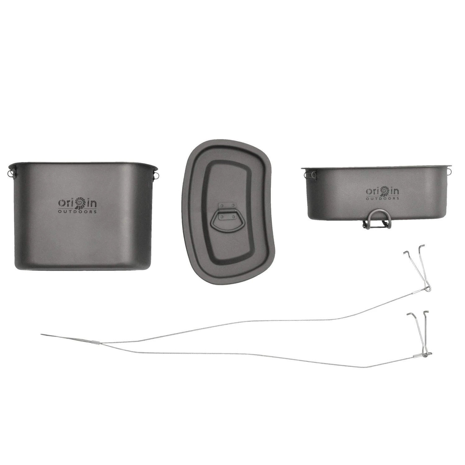 Origin Outdoors TITAN CAMPING-TOPFSET - Kochtopf 4 Origin Outdoors TITAN CAMPING-TOPFSET - Kochtopf – Bild 2